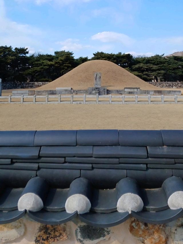 자연과 하나된 수로왕릉😁