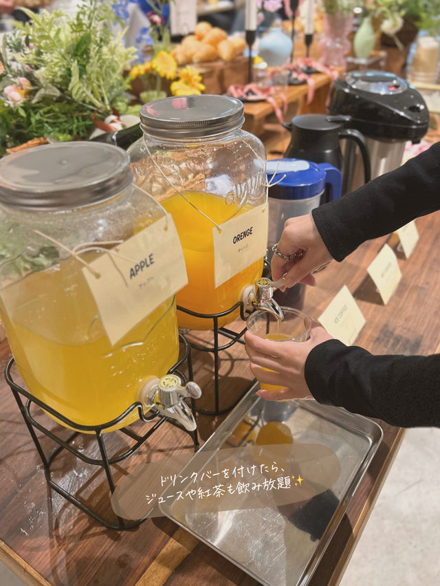 【大阪/堀江】パン食べ放題ランチ🥐✨