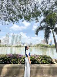 สวนเบญจกิติ : สวนสาธาณะใจกลางเมือง🌳🪷