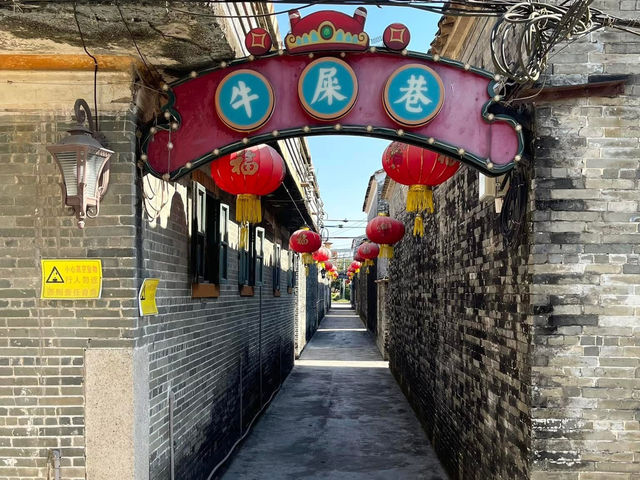 復古風💕台山水步“草坪里！當代網紅村🔥