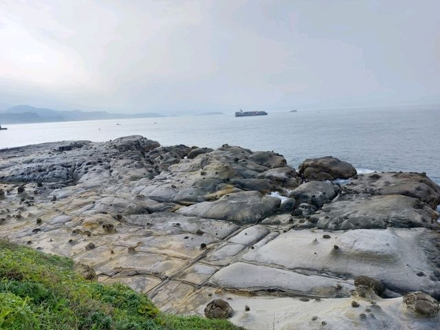 Beautiful view at Heping Island Geopark, Keelung, Taiwan