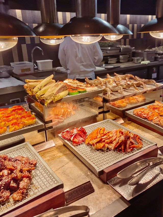 台北漢來大飯店，島語自助餐廳 