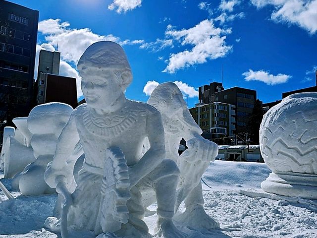 Sapporo Snow Festival: A Magical City of Snow and Lights in February!