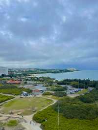 《沖繩海景推薦》登上殘波岬燈塔，眺望無敵蔚藍海景！