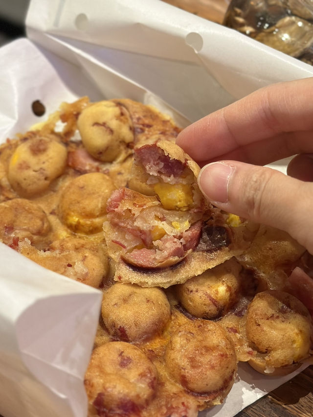 朝聖人氣菠蘿包雞蛋仔💫