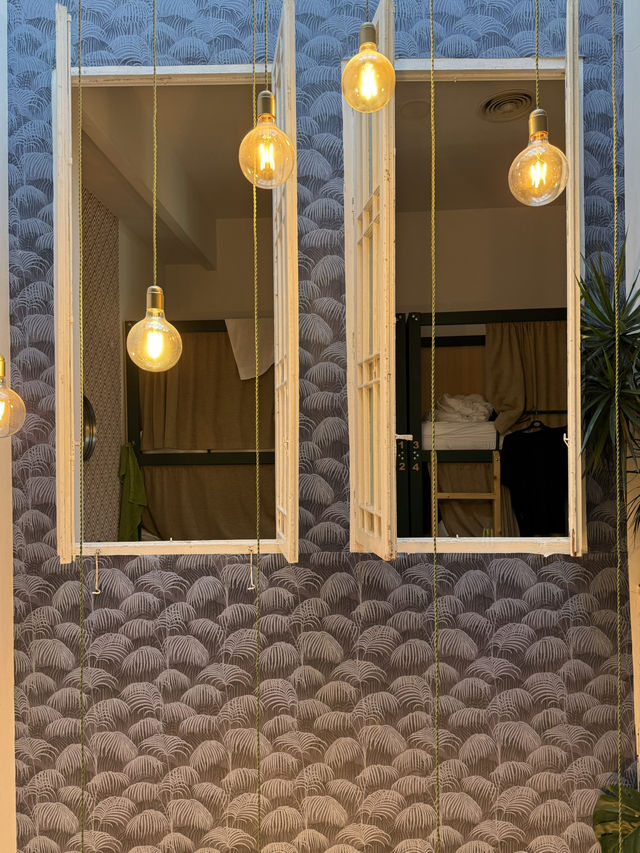 A jungle styled hostel in Malaga