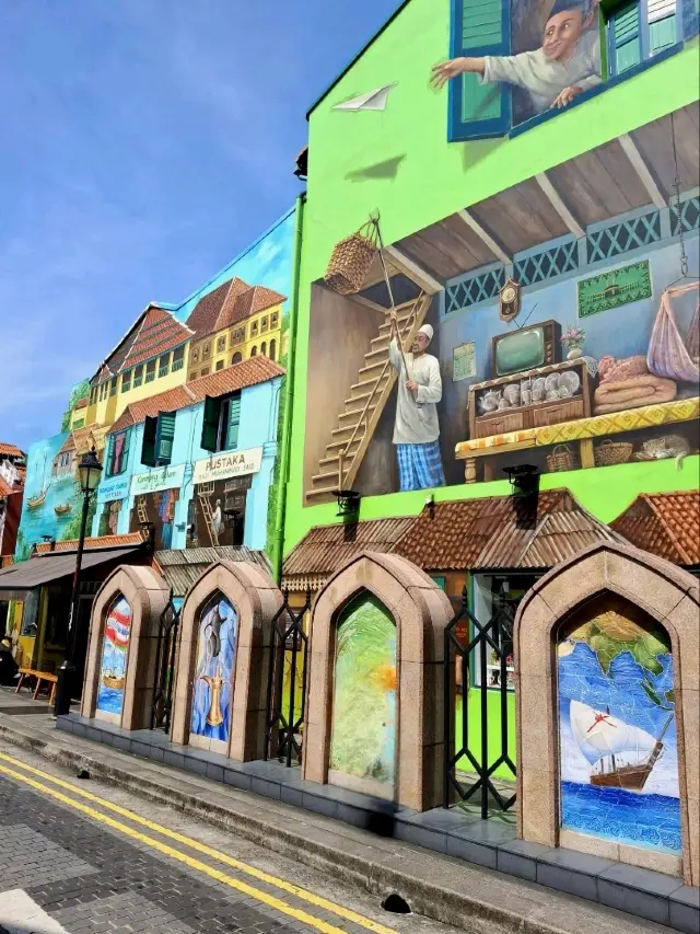 A Burst of Color: Exploring the Murals of Arab Street and Haji Lane in Singapore