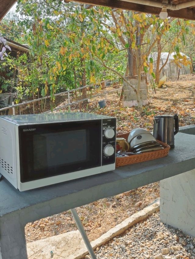 ที่พักสไตล์ฟาร์มสเตย์ ไม่ไกลจากม.พะเยา