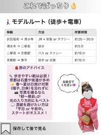 [京都]1日で大満喫✨京都定番観光