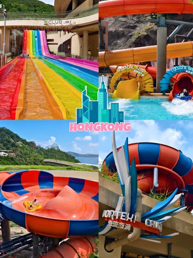 💦🌴 Dive into the Fun! | Ocean Park Water World Hong Kong 🇭🇰☀️