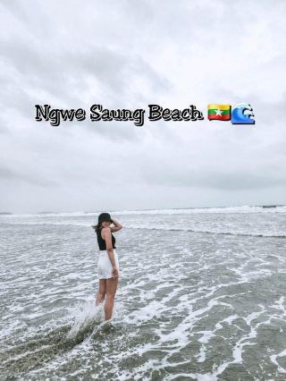 Rainy Season Escape to Ngwe Saung Beach 🌊💙