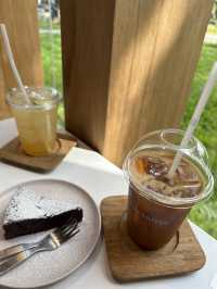 คาเฟ่ในรั้วมช. •Blue coffee at Agriculture CMU•