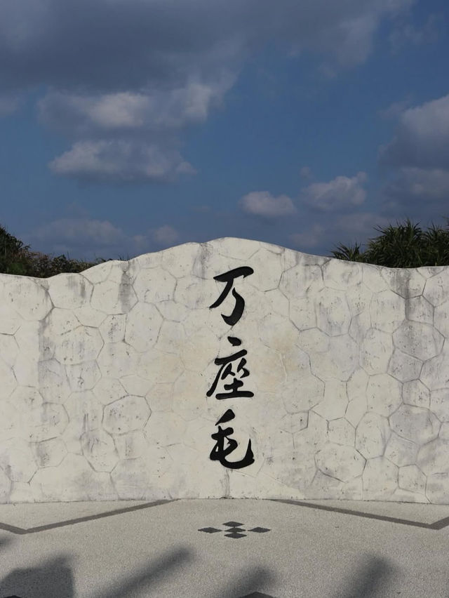 【断崖絶壁の絶景】象の鼻のような岩が見守る「万座毛」