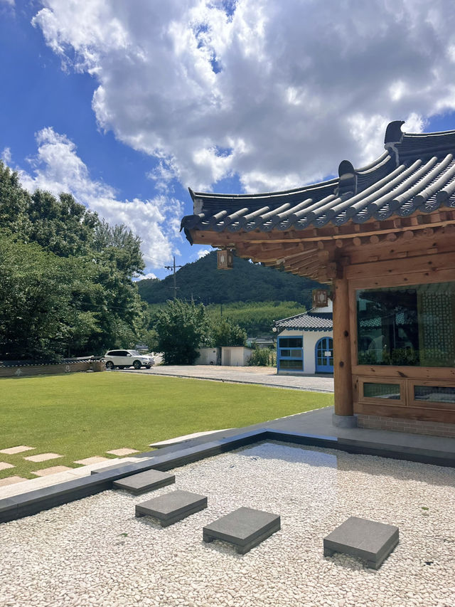 🇰🇷넓고 맛있는 경주 한옥카페 BROS