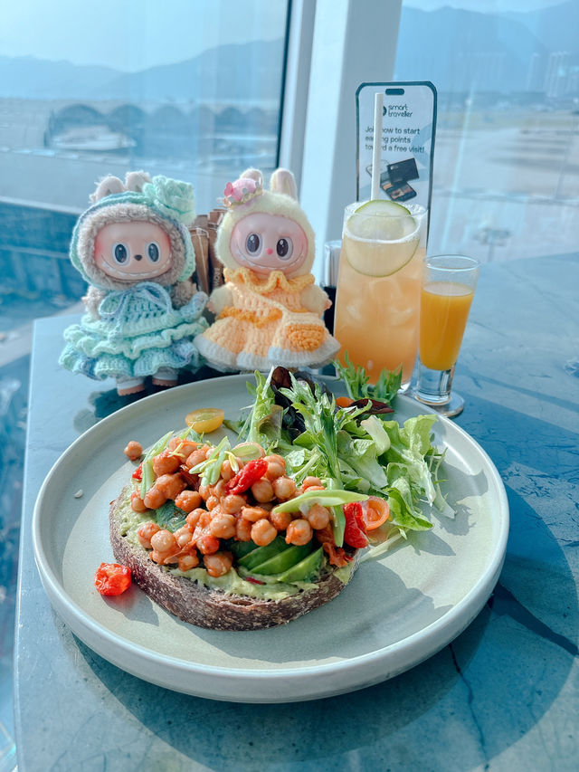 ✈️早機必到機埸Intervals SkyBar ✈️ 免費餐😋 x 270度靚景
