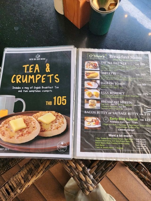 【バンコク🇹🇭】朝食セットが119バーツで食べられるBar🍳