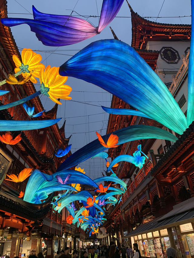 Yuyuan old street สวนสไตล์จีนโบราณกลางเซี่ยงไฮ้