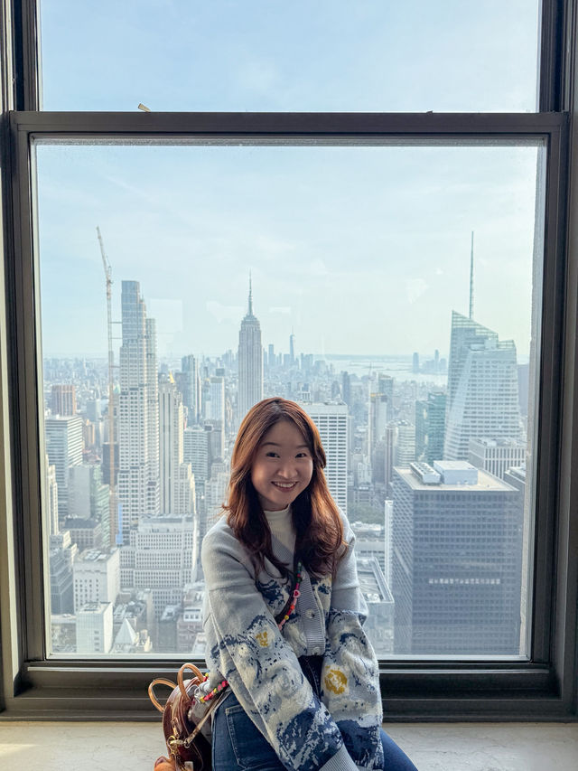 Sky-High Magic: Experiencing New York City from the Top of the Rock!