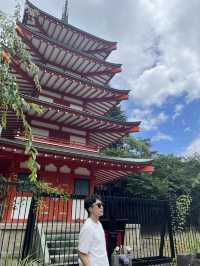 🗻 Arakurayama Sengen Park – Japan's Most Iconic View 🌸⛩️