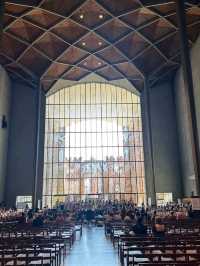 So amazing to find what must be one of his greatest art works here. The stained glass windows are a wonder of the world