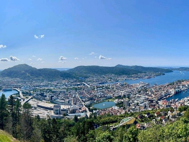 Mount Floyen and the Funicular: A must do trip while in Bergen!