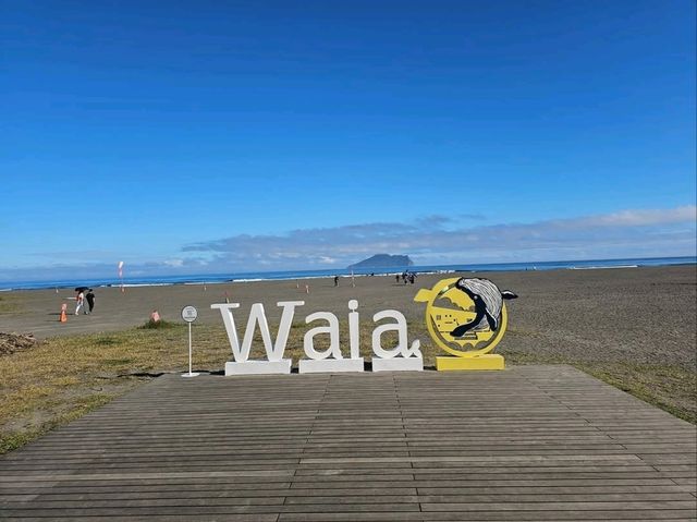 Unwinding at Waiao Beach