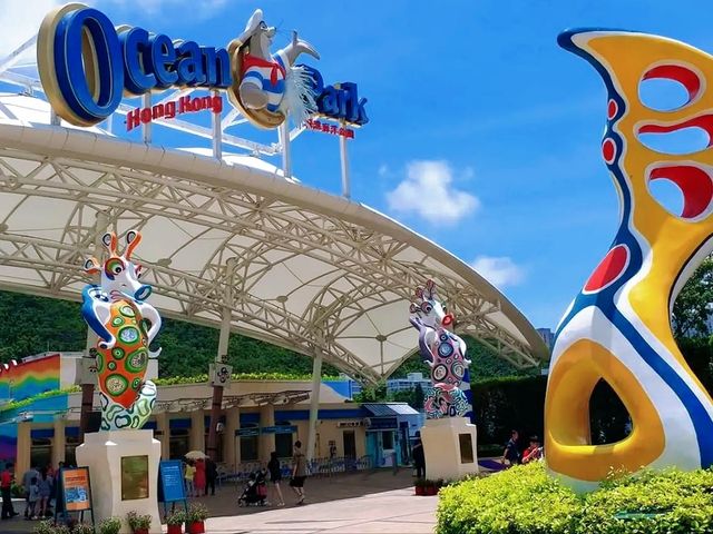 Conservation efforts at Hong Kong Ocean Park