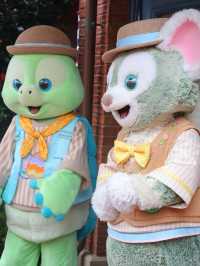 上海ディズニーも！グリーティングが至る所で！