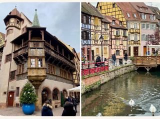 Colmar, một thị trấn cổ tích 🏰 thuộc vùng Alsace, miền đông nước Pháp, nổi tiếng với những ngôi nhà gỗ đầy màu sắc, những kênh đào quanh co và những con phố thời trung cổ. Nơi đây không chỉ là một trong những nguồn cảm hứng cho bộ phim "Lâu đài bay của pháp sư Howl" mà còn là nơi có một trong những khu chợ Giáng sinh lãng mạn nhất châu Âu. Đây là một địa điểm tham quan tuyệt vời quanh năm, nhưng biển hoa vào mùa xuân và mùa hè cùng những màn trình diễn ánh sáng đặc biệt quyến rũ.

📸 Ảnh đã được gửi. Dưới đây là một số hình ảnh về những con phố cổ tích và quang cảnh kênh đào của Colmar. Hãy đến và trải nghiệm vẻ đẹp của thị trấn mộng mơ này!

---
🗺️ Những điểm tham quan không thể bỏ qua

Điểm tham quan nổi bật
Little Venice (La Petite Venise): Những ngôi nhà đầy màu sắc, kênh đào và hoa cỏ tạo nên một địa điểm chụp ảnh tuyệt vời. Một tour du thuyền là một gợi ý tuyệt vời. 🌸🚤
Phố Cổ Colmar: Những con phố thời Trung cổ, những ngôi nhà gỗ và những bức tường sơn màu, hoàn hảo cho một chuyến dạo bộ thư thái và chụp ảnh đường phố. 📷
Bảo tàng Indre (Musée Unterlinden) trưng bày Bàn thờ Isenheim và nghệ thuật thời Trung cổ, một điểm đến không thể bỏ qua cho những người yêu nghệ thuật. 🎨
Collégiale Saint-Martin: Kiến trúc Gothic và kính màu, một điểm tham quan nổi bật của Colmar. ⛪
Bảo tàng Đồ chơi & Bảo tàng Đồng hồ: Hoàn hảo cho các chuyến đi gia đình, trưng bày đồ chơi cổ và đồng hồ tinh xảo. 🧸🕰️
Chợ Giáng sinh (chỉ diễn ra vào mùa đông): Hệ thống đèn chiếu sáng toàn thành phố, các gian hàng và rượu vang nóng, một trong những chợ Giáng sinh đẹp nhất châu Âu. 🎄✨

---

🍽️ Gợi ý những món ăn nhất định phải thử

• Tarte flambée (Bánh nướng Alsatian): Bánh mì dẹt, hành tây và thịt xông khói, tương tự như pizza Pháp
• Choucroutte (Đĩa xúc xích): Món lai Đức-Pháp, khẩu phần hào phóng
• Gan ngỗng (Foie gras): Món ăn cổ điển của Pháp, nên dùng kèm rượu vang ngọt
• Rượu vang trắng Alsatian, chẳng hạn như Riesling và Gewürztraminer, mang đến hương thơm trái cây tươi mát
• Bánh gừng mật ong và macaron: Món ăn nhất định phải thử cho những người yêu thích món tráng miệng, có bán tại các chợ và tiệm bánh ngọt

---

🚇 Phương tiện di chuyển

• Từ Paris, đi tàu cao tốc TGV đến Strasbourg → Chuyển sang tàu TER đến Colmar (khoảng 30 phút)
• Dịch vụ tàu trực tiếp từ Basel, Thụy Sĩ (khoảng 1 giờ)
• Thành phố chủ yếu có thể đi bộ, với nhiều điểm tham quan tập trung. Bạn cũng có thể thuê xe đạp hoặc đi tàu tham quan.

---

🏨 Gợi ý chỗ ở

• Khách sạn Saint-Martin: Tọa lạc tại trung tâm phố cổ, những ngôi nhà đầy màu sắc mang đến một khung cảnh thực sự mơ mộng.
• Khách sạn James Boutique: Phong cách đặc biệt, gần ga tàu và chợ.
• Maison Martin JUND: Khách sạn kiểu gia đình với trải nghiệm nhà máy rượu vang.
• Gợi ý mùa đông: Chọn khách sạn gần chợ Giáng sinh, chẳng hạn như Le Colombier.

---

💡 Mẹo nhỏ

• Mùa xuân và mùa hè là thời điểm lý tưởng để chụp ảnh trong mùa hoa, trong khi chợ Giáng sinh sôi động nhất vào mùa đông.
• Nhiều nhà hàng yêu cầu đặt chỗ trước, vì vậy nên đặt chỗ trước, đặc biệt là vào cuối tuần và các dịp lễ hội.
• Colmar là thành phố chịu ảnh hưởng pha trộn giữa văn hóa Đức và Pháp, và một số cửa hàng có phục vụ đồ ăn Đức hoặc Anh.

• Các chợ và bảo tàng thường mở cửa từ 10:00 sáng đến 6:00 chiều, vì vậy vui lòng kiểm tra giờ mở cửa.
• Kết hợp Riquewihr và Eguisheim cho chuyến đi trong ngày đến vùng rượu vang Alsace.
