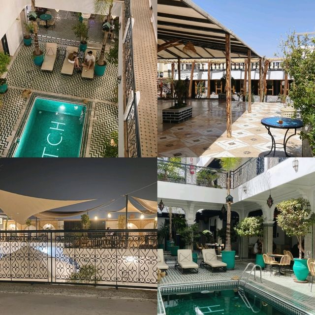 Poolside Bliss: The Central House Marrakech Medina 🌿