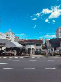 🌤️ Penang's Blue Heaven: When George Town's Streets Meet Perfect Skies!