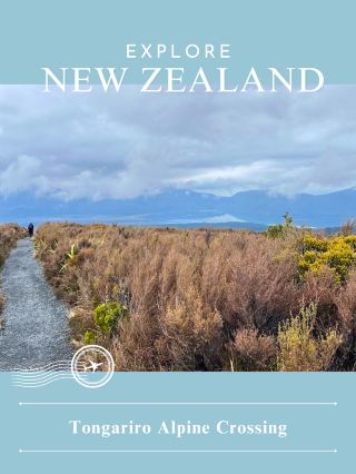 【紐西蘭】⚠️湯加里羅高山穿越步道 | 景色壯麗，可惜天公不作美，我們沒能看到「神秘的翡翠湖」😢