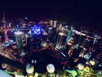 Shanghai: Skywalk at Jinmao Tower 😎🇨🇳🌌