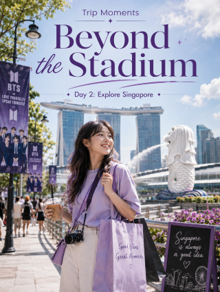 💜 ทริปคอนเสิร์ต BTS ในฝันของฉันที่สิงคโปร์: มากกว่าหนึ่งคืนที่สนามกีฬา ✈️