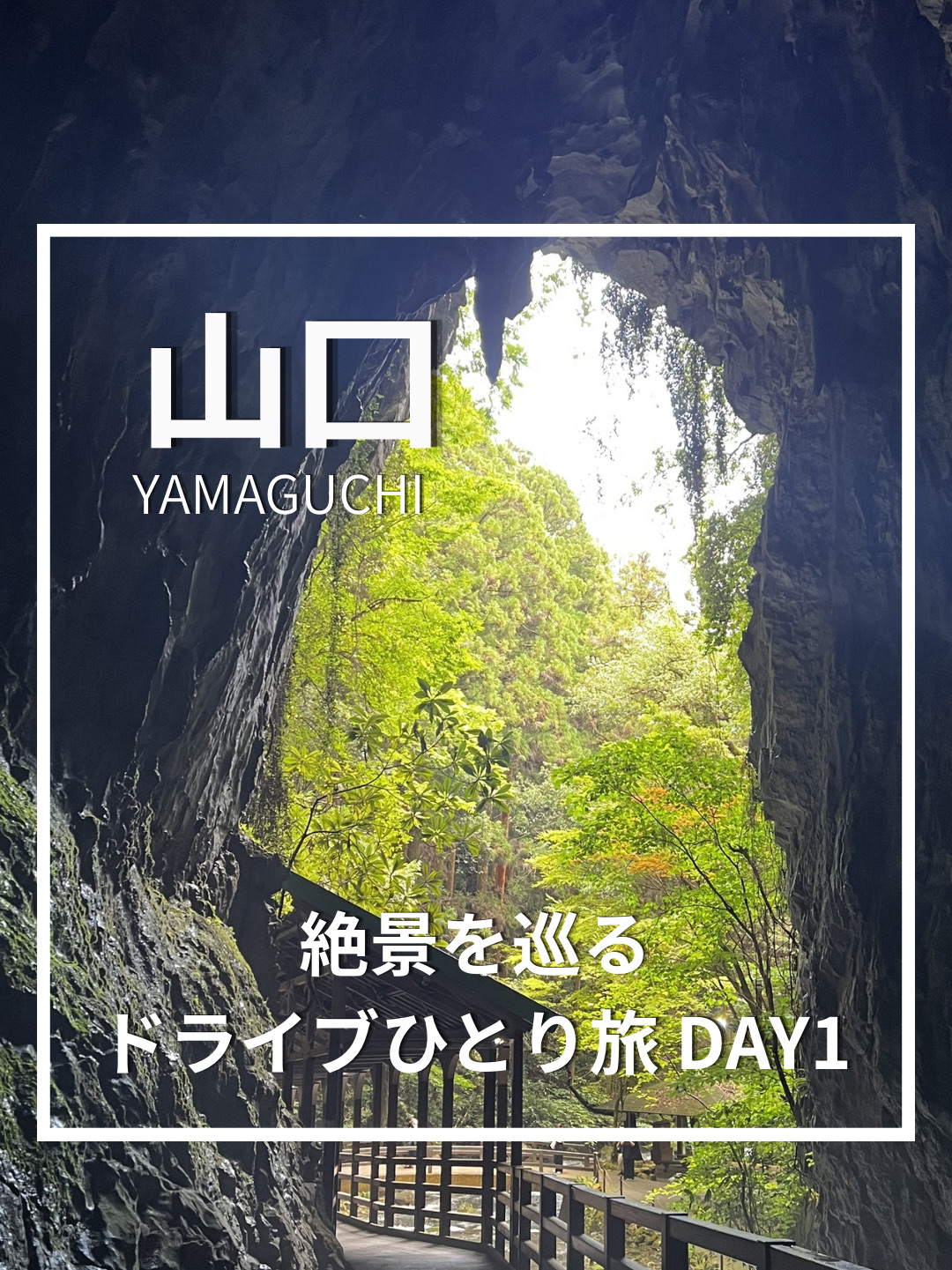 山口の絶景を巡るひとり旅🚗１日目