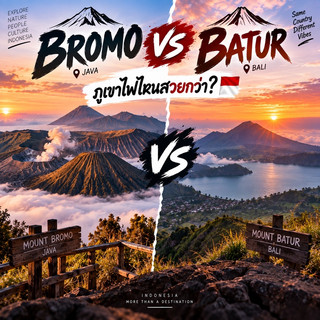 🌋 Bromo vs Batur — Which volcano is more beautiful? 🇮🇩