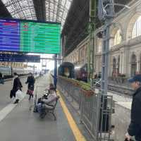 Keleti Palyaudvar Budapest train station 