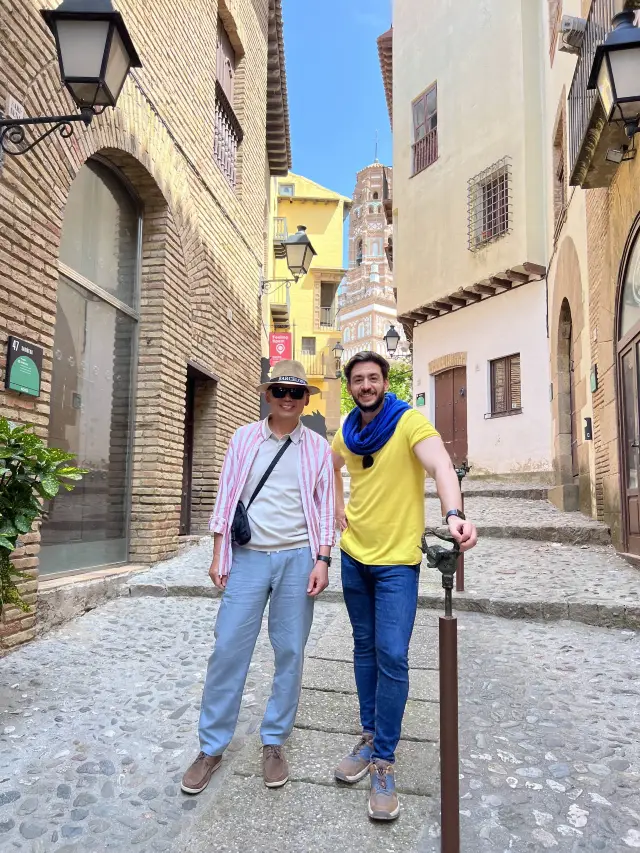 Family visit to Poble Español 🇪🇸