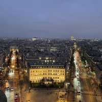從巴黎凱旋門觀看巴黎美景🫶🏻附上香榭麗舍大街攻略😌