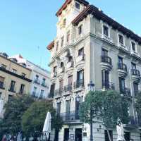 The streets of Madrid 