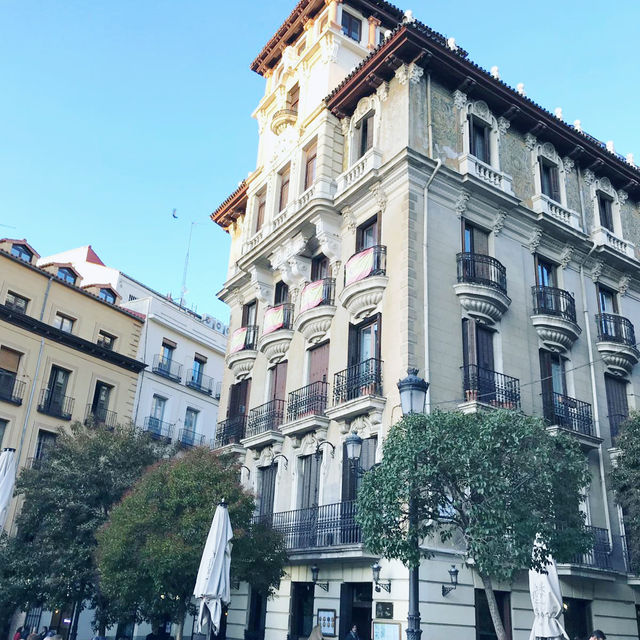 The streets of Madrid 