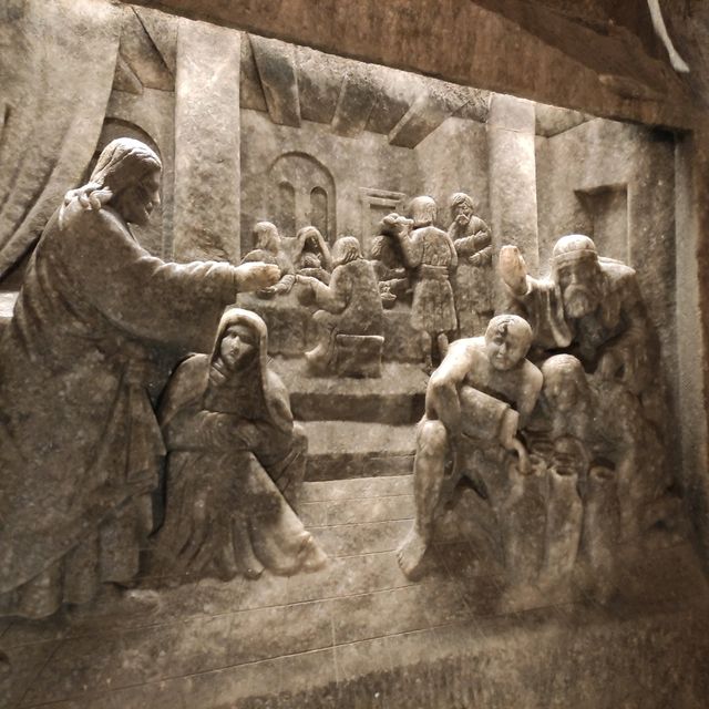 Salt Sculptures and the Last Supper 