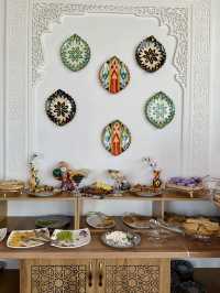 Spring Mornings in Bukhara – Breakfast on the Terrace