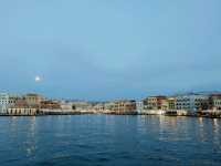Dreaming of Crete's Venetian Harbour - Golden Seas, Twinkling Tavernas? ✨