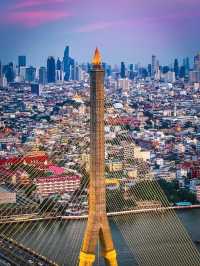 Rama VIII Bridge, Bangkok: A Modern Icon over the Chao Phraya