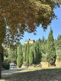 Visiting the Gladiator movie film location in Pienza Tuscany