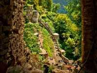 Hidden deep within the lush forests of Gilan province, Rudkhan Castle