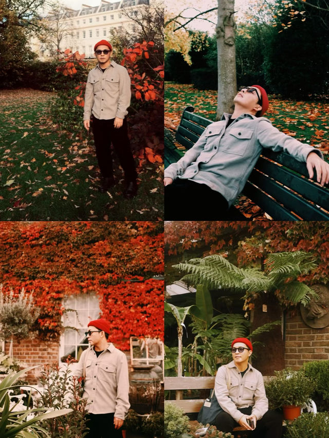 Fall age season in London Fall age season in London