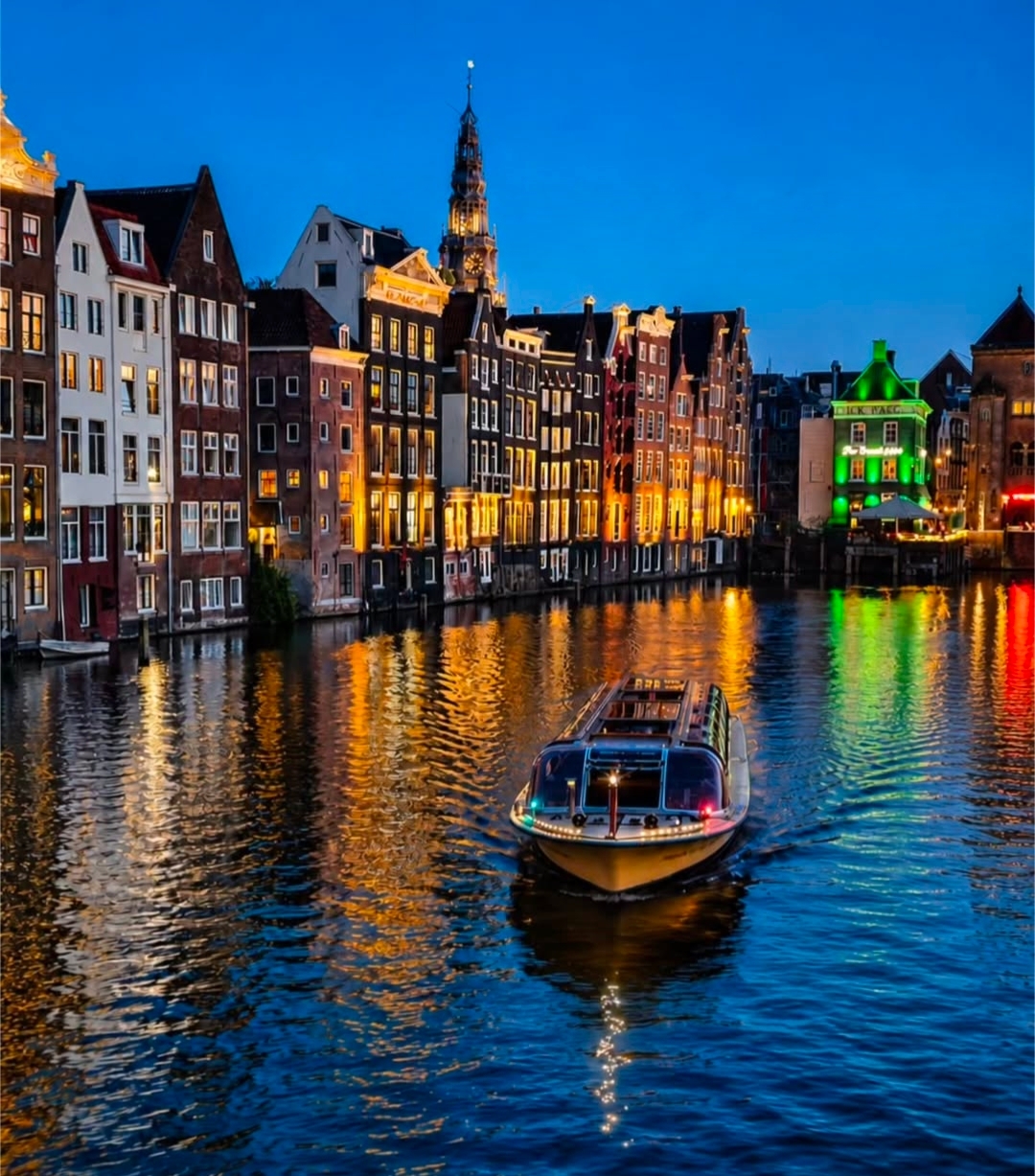 Amsterdam GRATIS 🇳🇱✨ | Kanal, Permata Tersembunyi & Pemandangan Indah