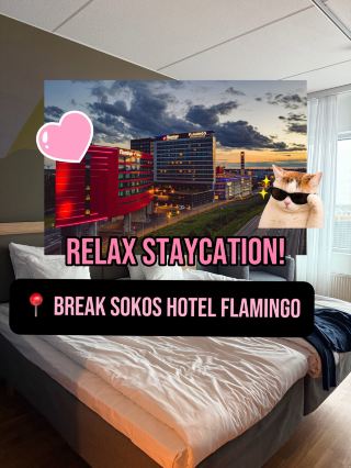 Ultimate Relaxing Staycation! Break Sokos Hotel Flamingo